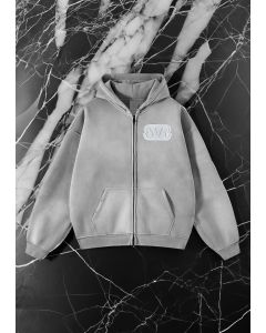 Limited edition Oversized RVR 24's collection Zip Hoodie